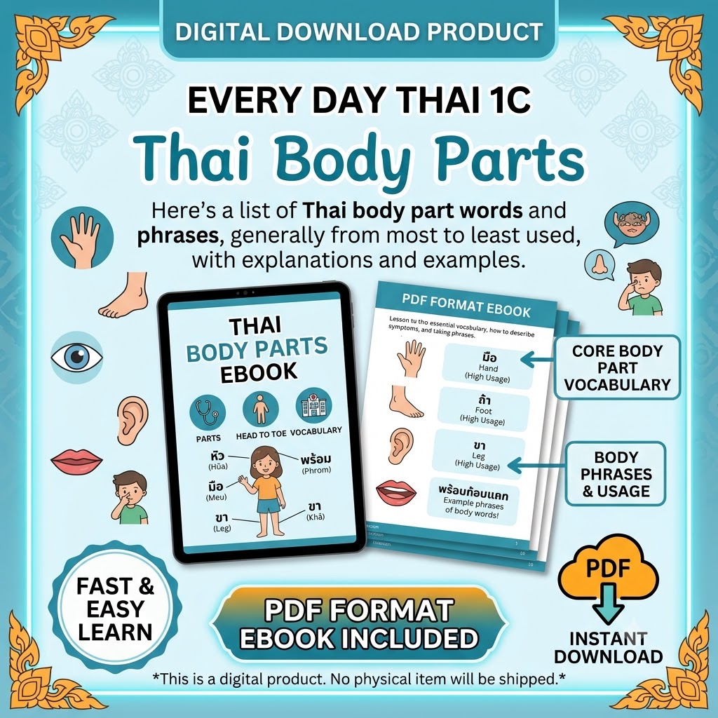 Thai Body Parts